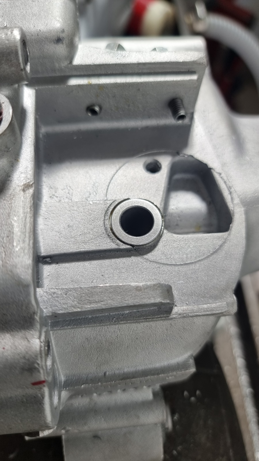 Modifica Boccola Sede Selettore Marce per Carter Small Frame (Vespa 50 Special, N, L, R, 125 Primavera, ET3, PK)